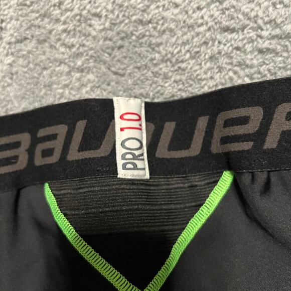Bauer Core Pants Mens Small 1.0 Pro Senior Hockey Compression Pants Jock Strap - Picture 4 of 10